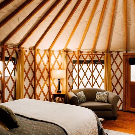 Tuckaseegee @ Sky Ridge Yurts ブライソン・シティ エクステリア 写真